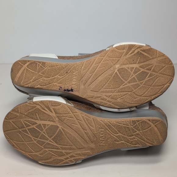 Naot Fiona white wedge sandals womans size 4-4.5 EU 35 - Picture 12 of 16